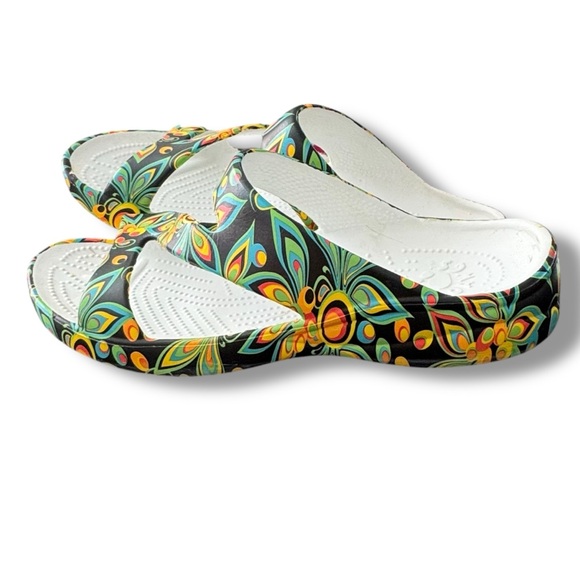 Dawgs Loudmouth Z Sandals – Shagadelic Black – Women’s Size 10 / EU 42 - Picture 4 of 9